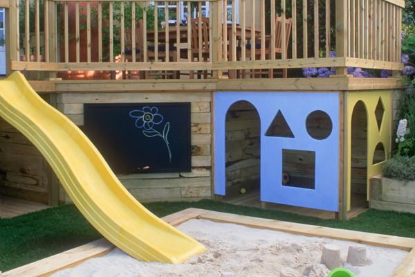 Build Playhouse Under Deck Build Playhouse Under Deck