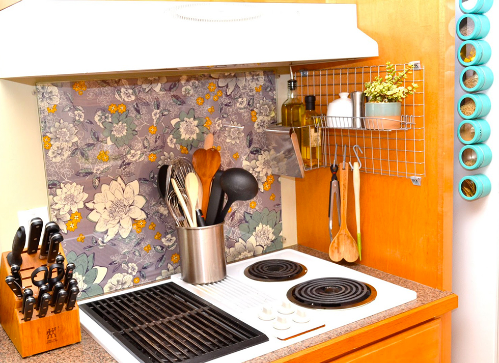 backsplash with no grout