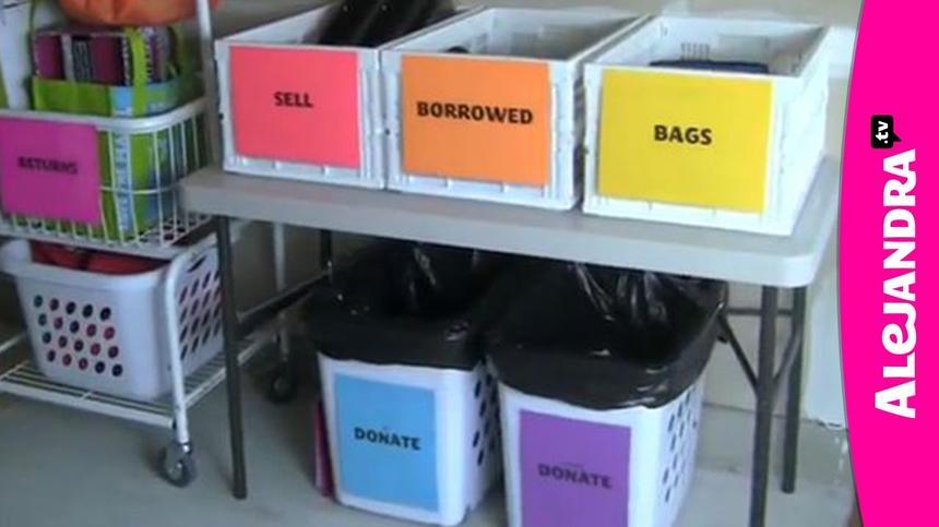 How to Organize Things That Are Leaving Your House