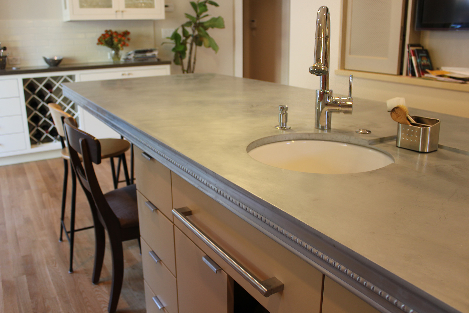 Zinc Countertops Pros And Cons Countertop Cost